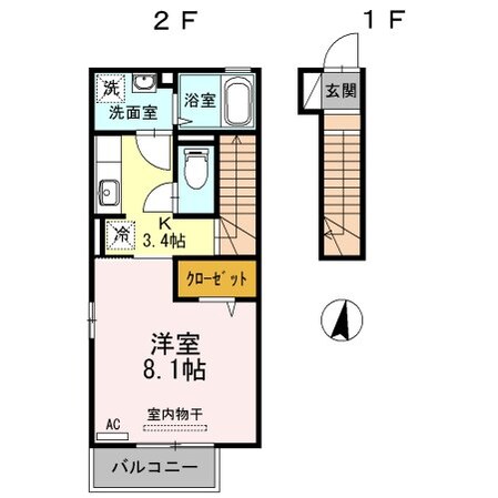 パークリバーIIの物件間取画像